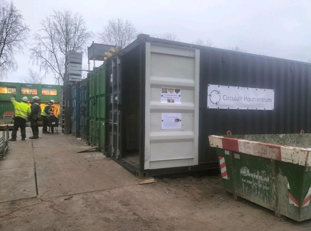 Container op het Bajeskwartier